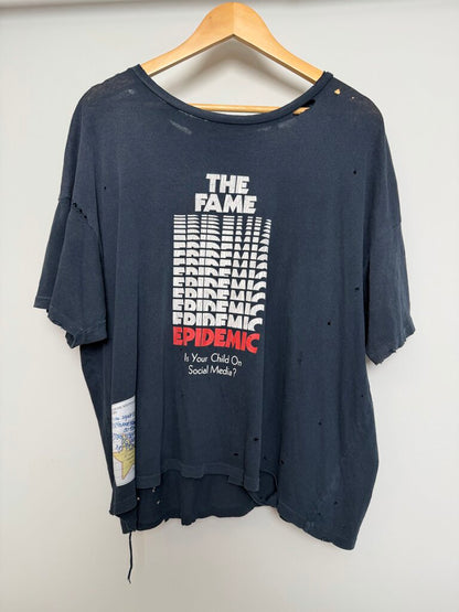 New Paly The Fame Grey Tee size M
