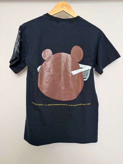 2007 Kanye West Glow in the Dark Tour Tee Black size S