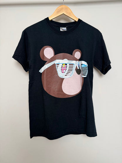 2007 Kanye West Glow in the Dark Tour Tee Black size S