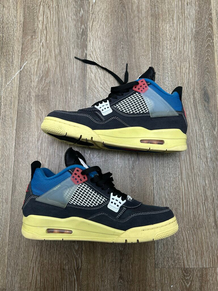 Preowned Jordan 4 Union Black Sz.9