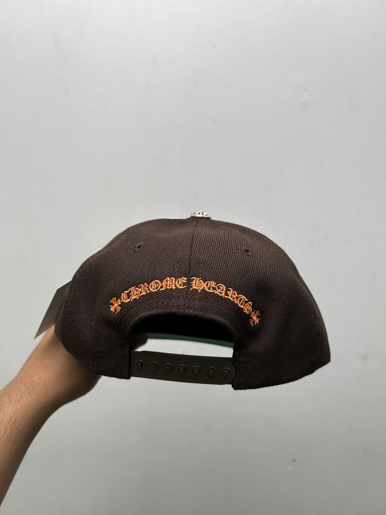 New Chrome Hearts Hat Brown Orange CH