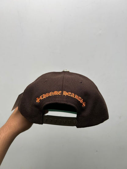 New Chrome Hearts Hat Brown Orange CH