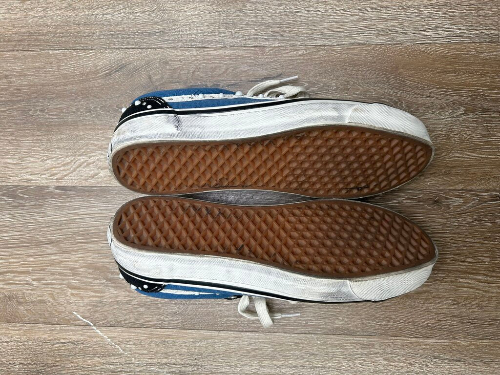 Preowned Vans Pearlized Blue Navy sz.10.5