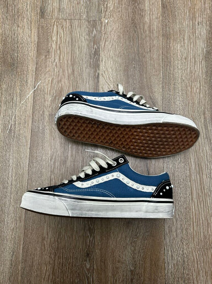 Preowned Vans Pearlized Blue Navy sz.10.5