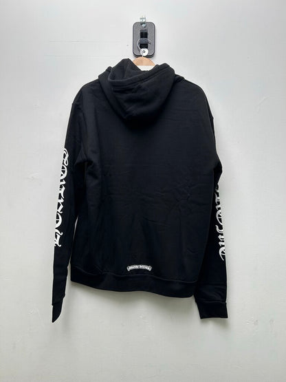 New Chrome Hearts Black White Vertical Zip Up Sz.Medium