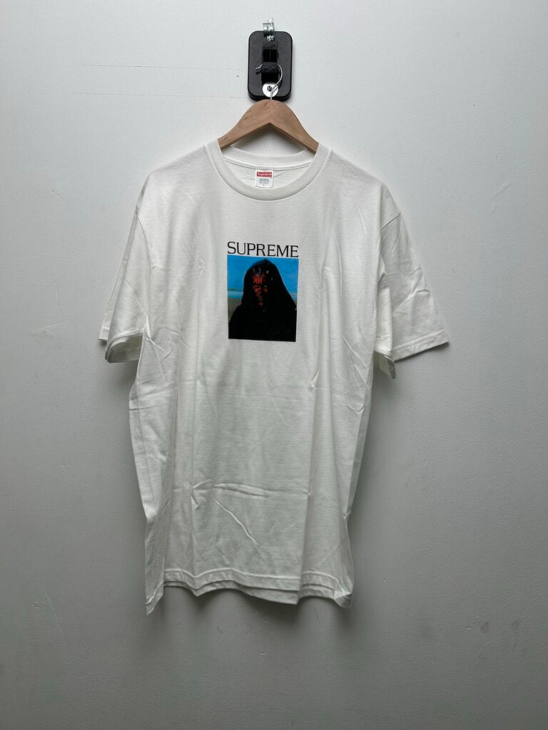 New Supreme Sith White Photo Tee Sz.Large