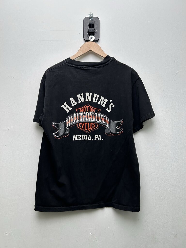 90s Harley Davidson USA Black Tee Sz L