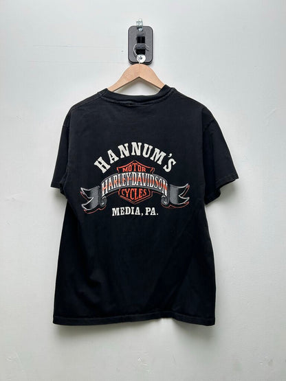 90s Harley Davidson USA Black Tee Sz L