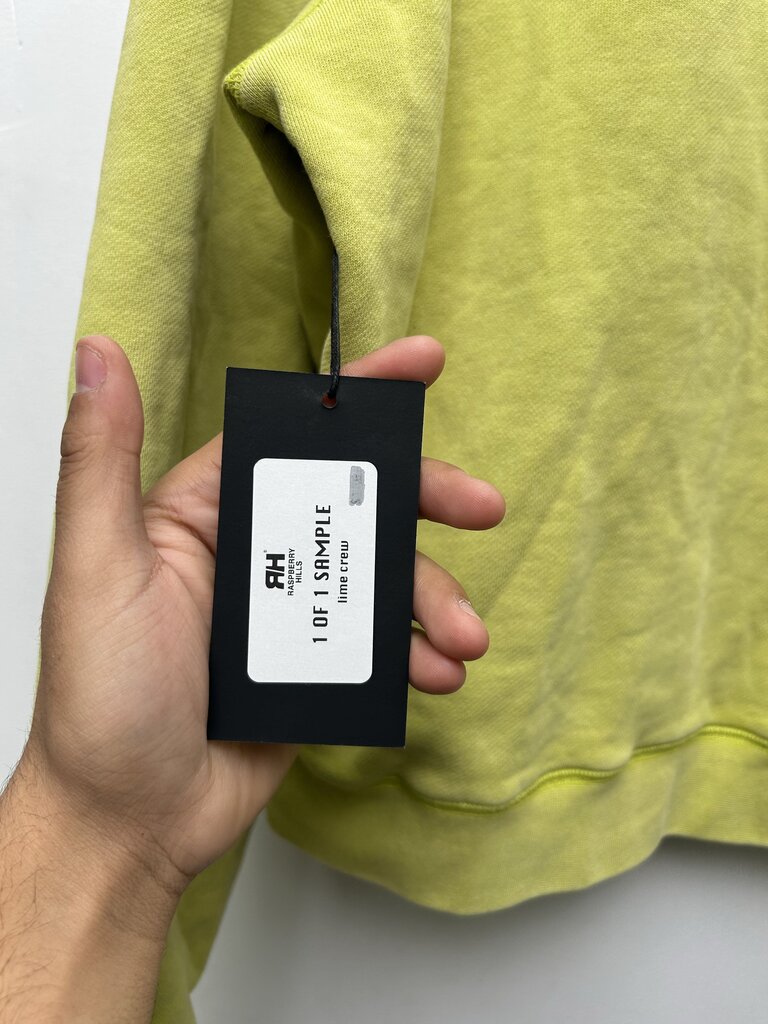 New Gv Gallery Lime Green Quarter Zip 1 of 1 Sz L