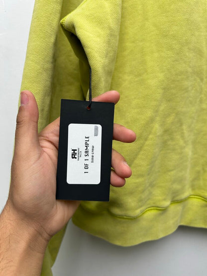 New Gv Gallery Lime Green Quarter Zip 1 of 1 Sz L