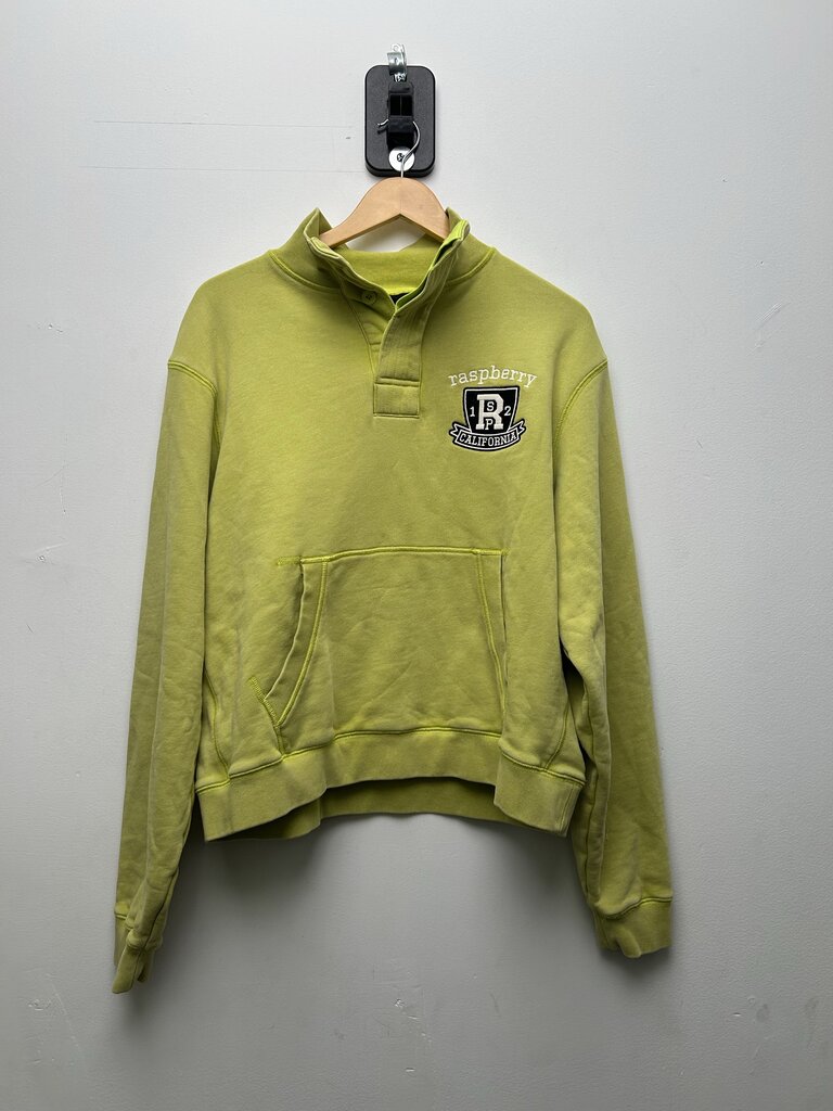 New Gv Gallery Lime Green Quarter Zip 1 of 1 Sz L