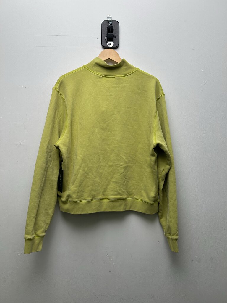New Gv Gallery Lime Green Quarter Zip 1 of 1 Sz L