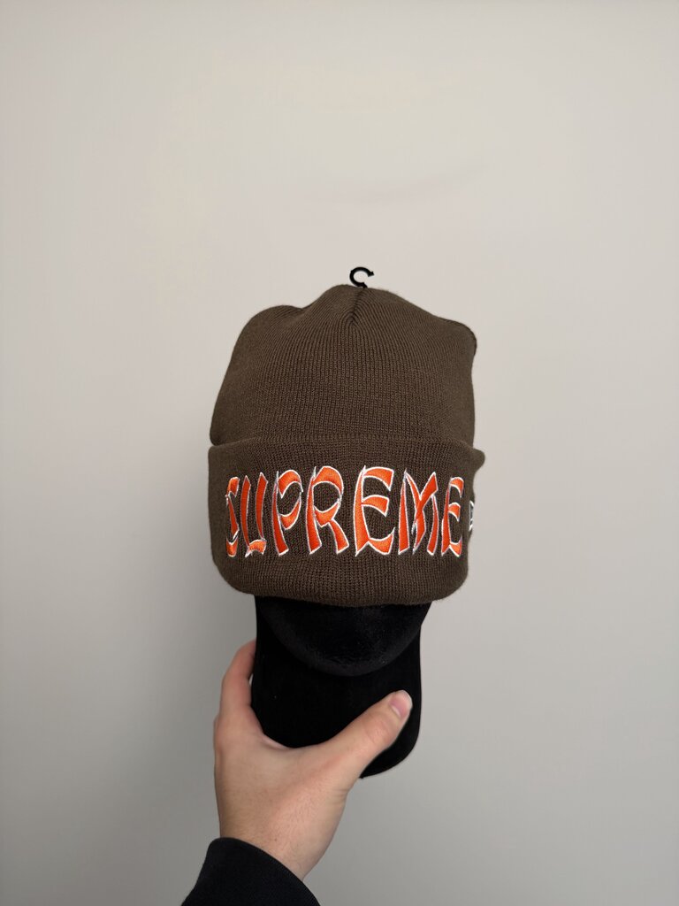 New Supreme Action Beanie Brown