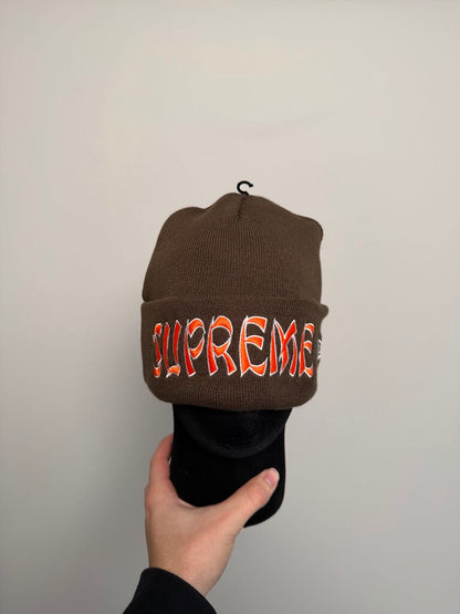 New Supreme Action Beanie Brown
