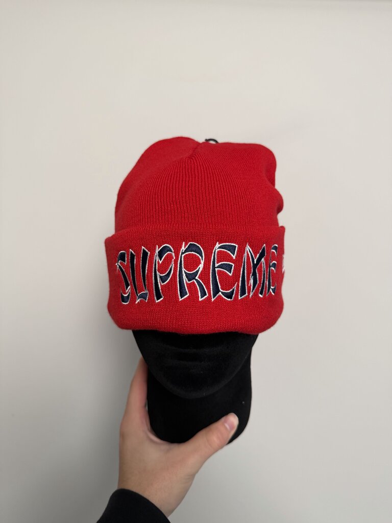 New Supreme Action Beanie Red