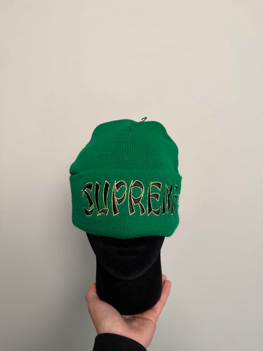 New Supreme Action Beanie Green
