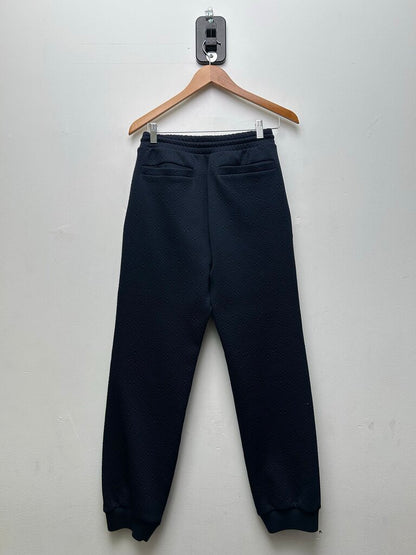 Preowned Louis Vuitton Navy Monogram Sweatpants Size Small