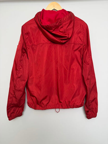 Preowned Prada Re-Nylon Red Zip Windbreaker size 50(M)