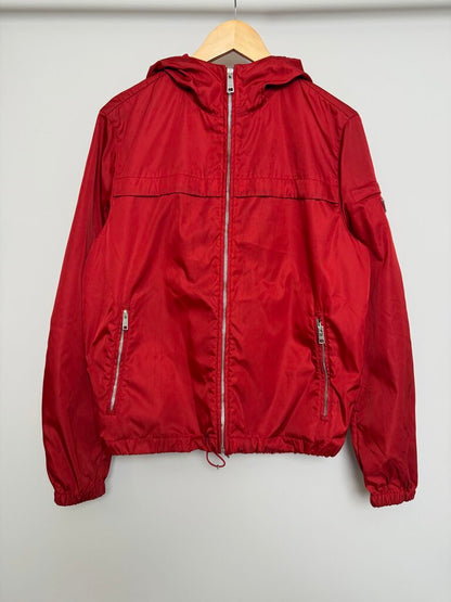 Preowned Prada Re-Nylon Red Zip Windbreaker size 50(M)