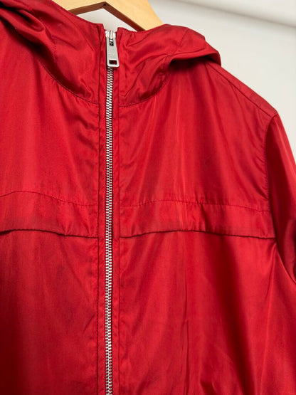 Preowned Prada Re-Nylon Red Zip Windbreaker size 50(M)