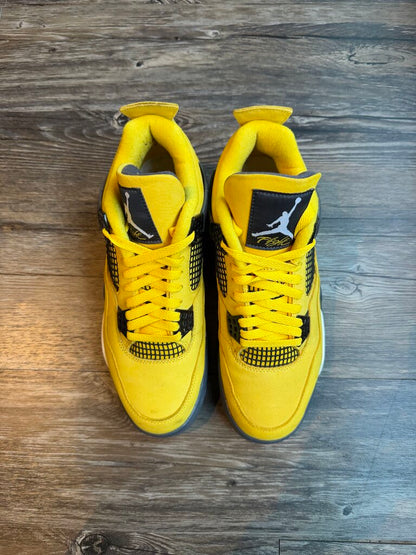 Preowned Jordan 4 Lightning size 9.5