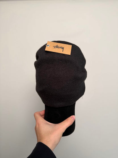 New Stussy Brushed Out Beanie Black/White