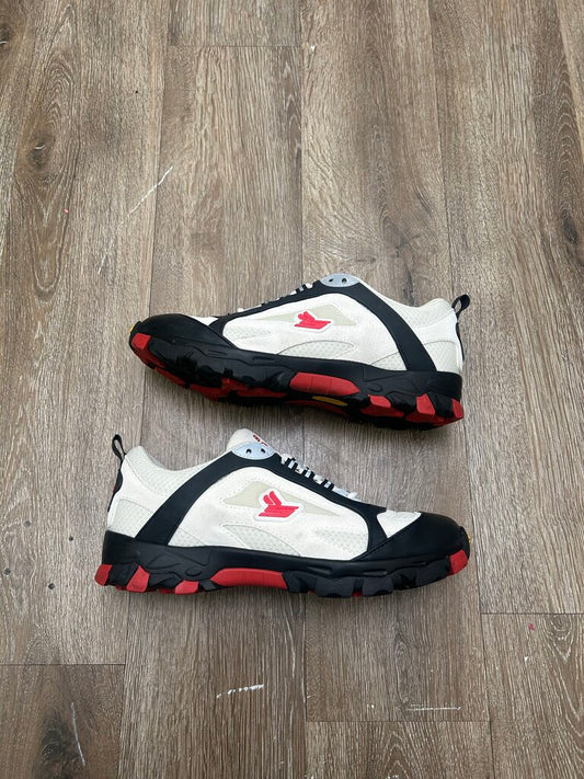 Preowned Sicko Hiking Sneaker White Red SZ 9