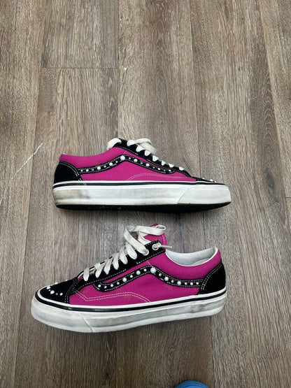 Preowned Vans Pearlized Pink Sz 9.5