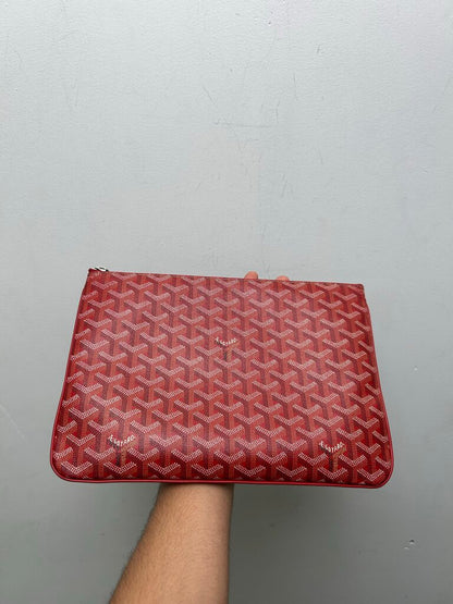 Preowned Goyard Red Seat GM