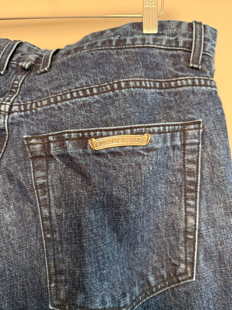 New Chrome Hearts KS Indigo Jeans Sz. 34