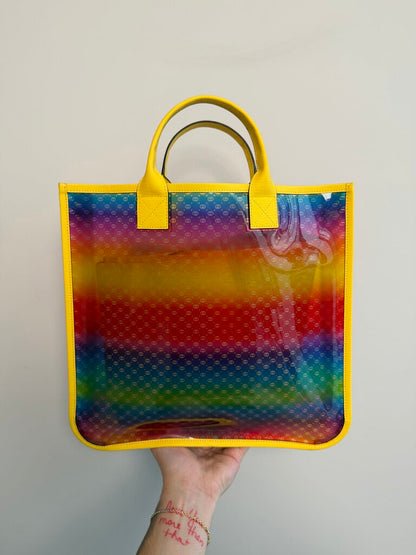 Preowned Gucci Rainbow Tote Bag