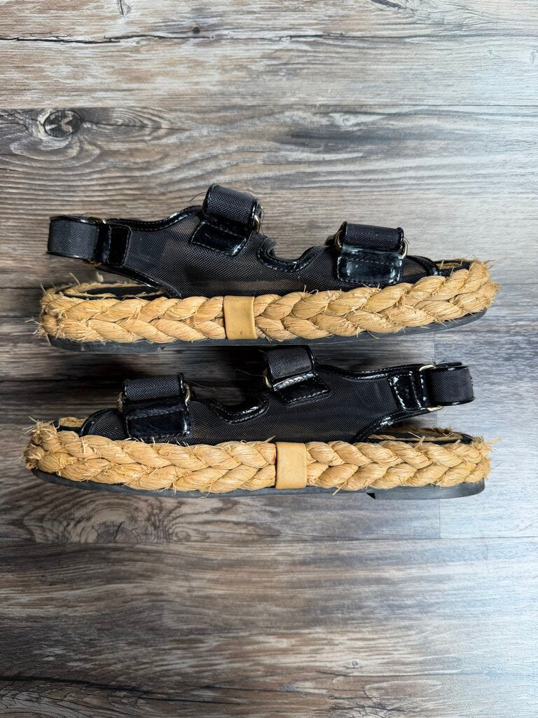 Preowned Chanel Rope Sandel size 37(no box)