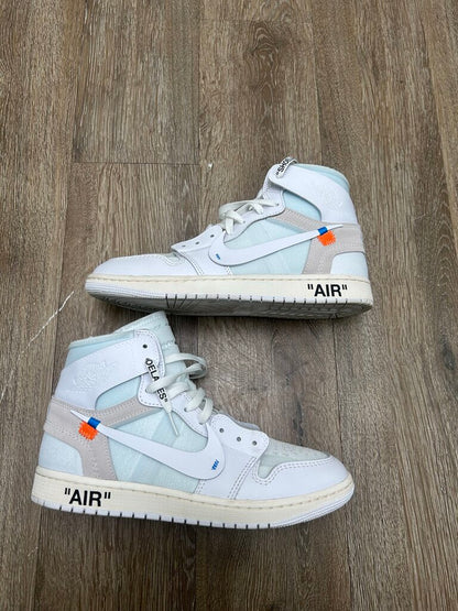 Preowned Jordan 1 Off White Alaska Sz 9.5