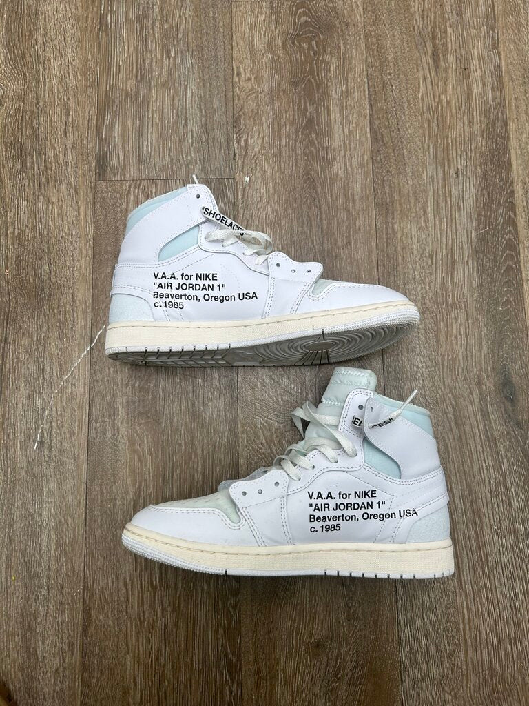 Preowned Jordan 1 Off White Alaska Sz 9.5