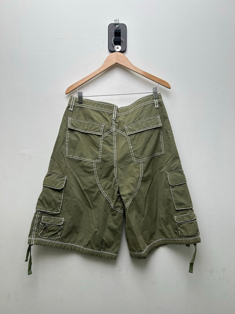 New Gv Gallery Green Cargo Shorts Size Large