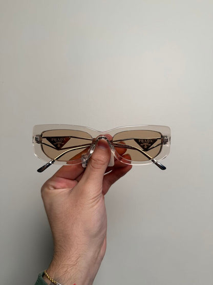New Prada Pink Cat Eye Sunglasses