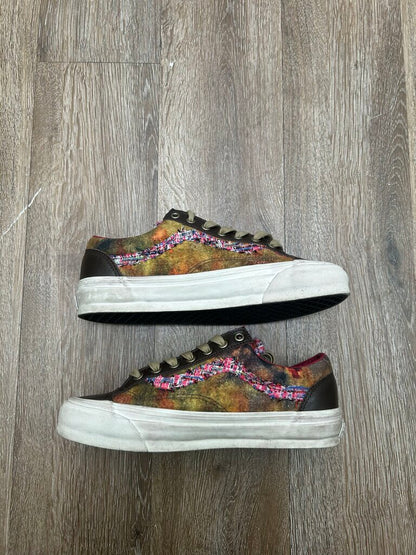Preowned Vans Souvenir Brown Olive Sz 8.5