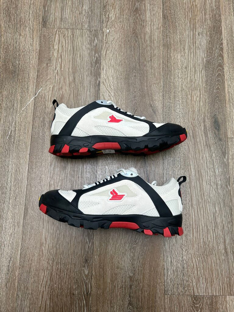 Preowned Sicko Hiking Sneaker White Red Sz 8
