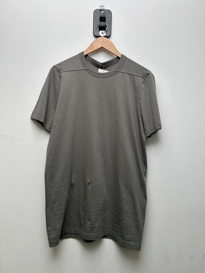 New Rick Owens Euca Grey Green Blank Tee Sz.Small (Flaw)