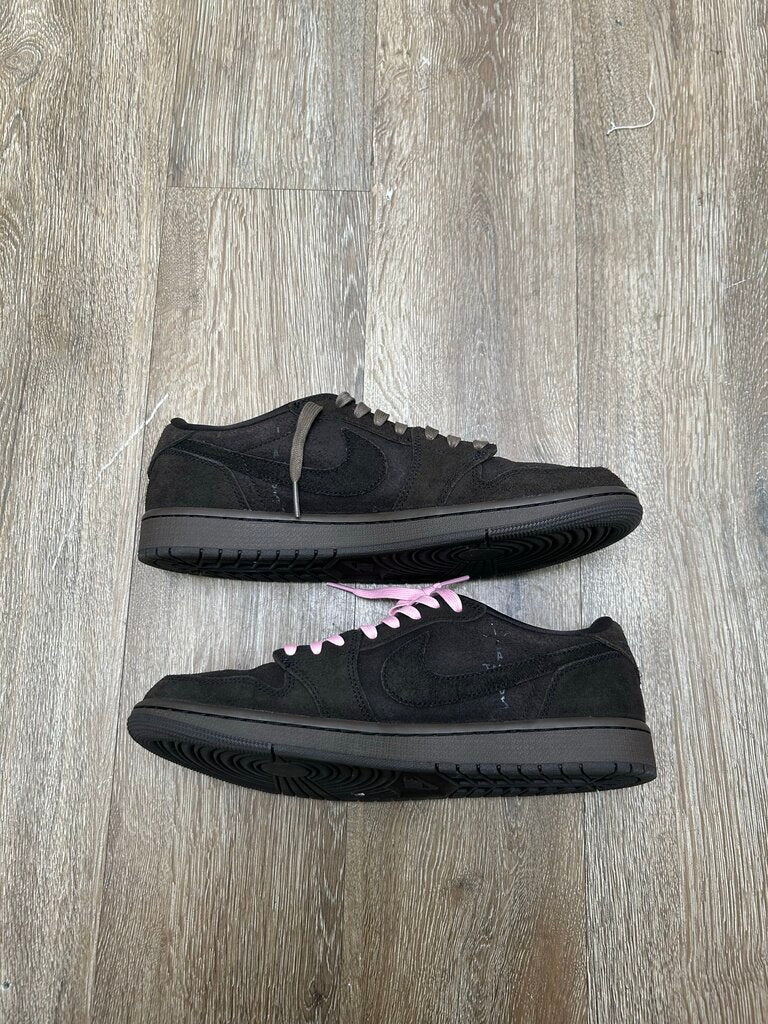 Preowned Jordan 1 Travis Scott Velet Brown Size 10.5