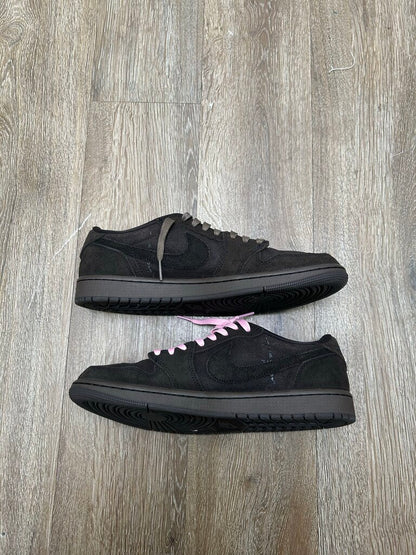 Preowned Jordan 1 Travis Scott Velet Brown Size 10.5
