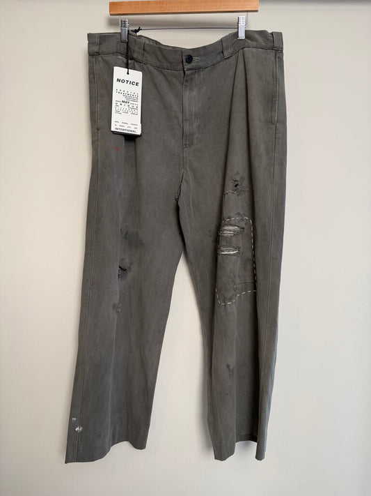 New ERD Repaired Grey Chino size 38(fits 36-38)