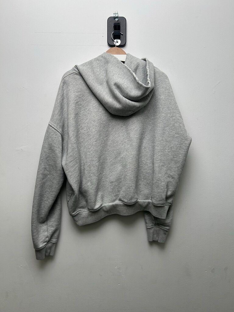 Preowned Eternal Flare Grey Black Zip Up Sz.Medium
