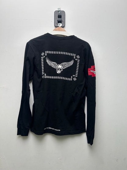 Preowned Chrome Hearts FOTI Red Cross Longsleeve sz.M