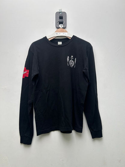 Preowned Chrome Hearts FOTI Red Cross Longsleeve sz.M