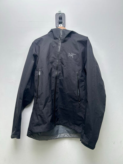 Preowned Arcteryx Black Windbreaker Set sz.L