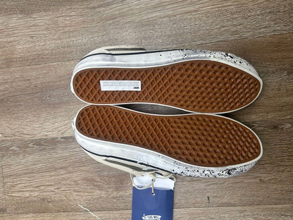 New Vans Paint Splat White Sz 12