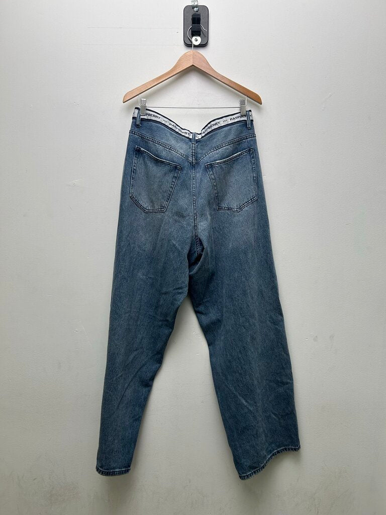 Preowned GV Gallery Blue Baggy Jeans Sz M