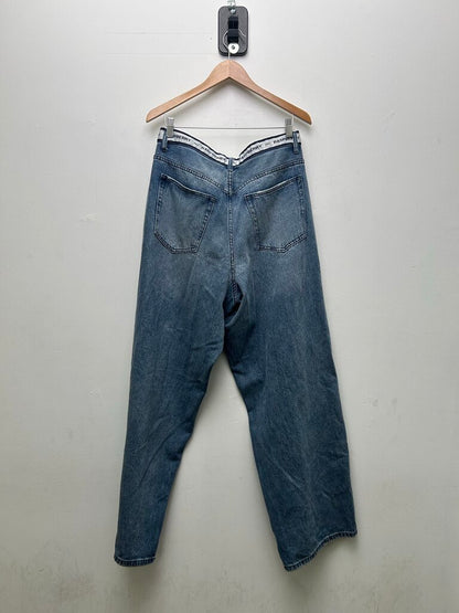 Preowned GV Gallery Blue Baggy Jeans Sz M