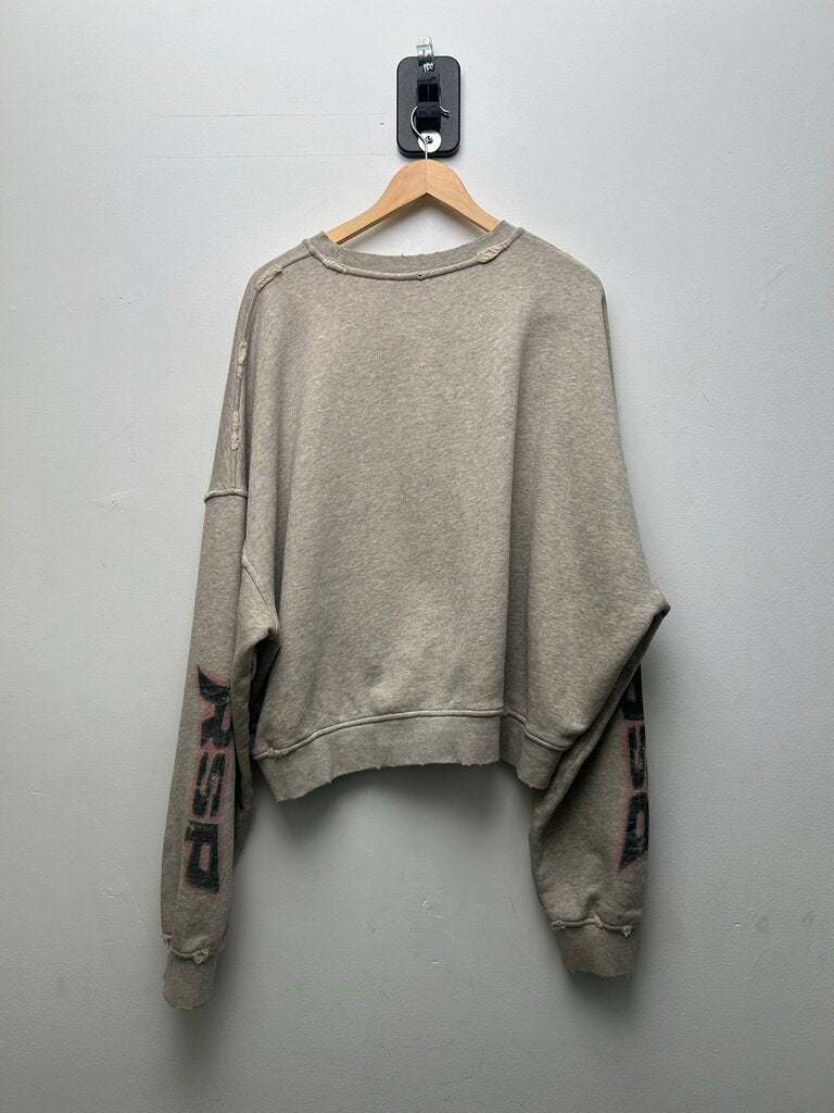Preowned GV Gallery Grey Crewneck Sz L